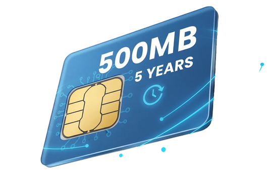 Scheda SIM Teltonika 500 MB 5 anni | SIM IoT per localizzatori GPS